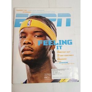 Vintage Sports‎ ESPN Magazine Jermaine O'Neal Indiana Pacers Feeling It 2000s